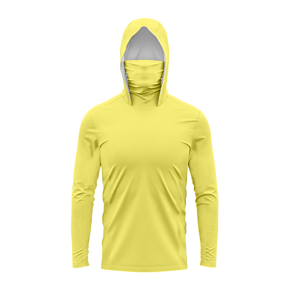 Men UPF50+ Solid Fishing Hoodi - đánh giá và giá Fishing Boat Cover
