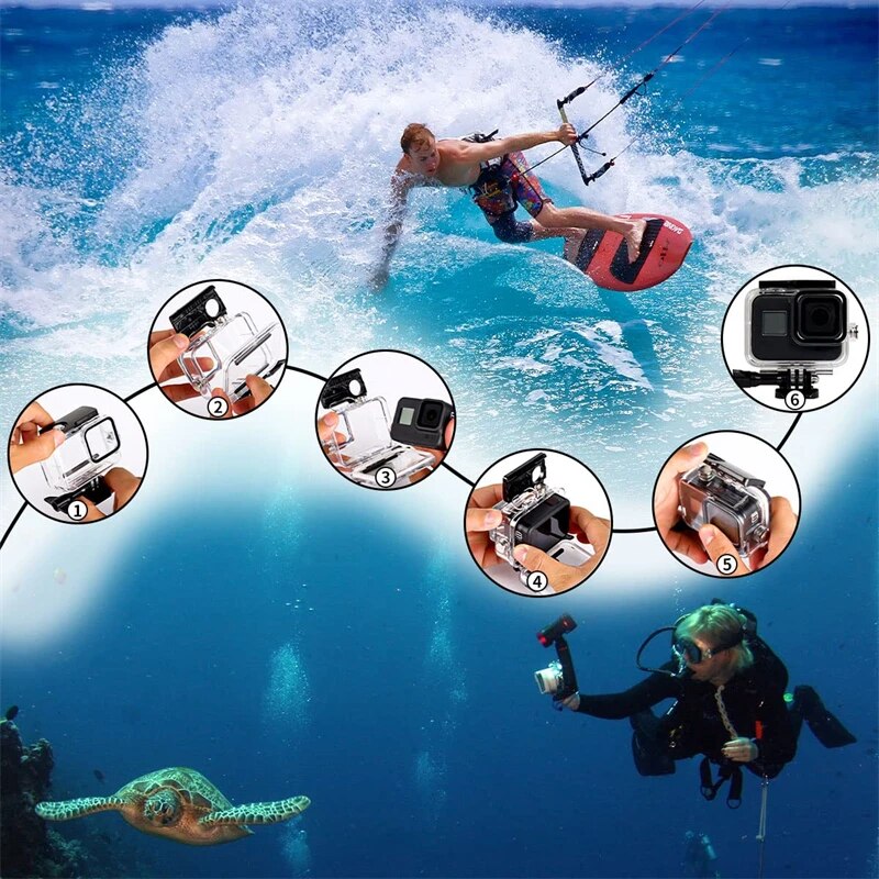 Waterproof Case for GoPro Hero - đánh giá và giá Fishing Boat Cover