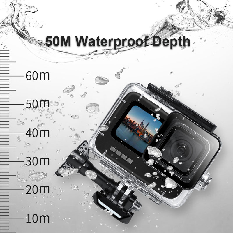 60M Waterproof Case for GoPro  - đánh giá và giá Fishing Boat Cover